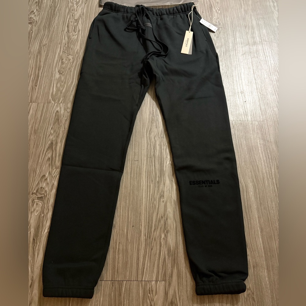 Essentials fear of god sweatpants black size large